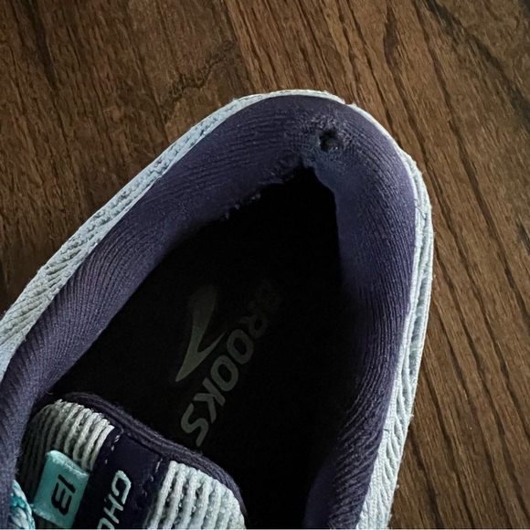 Brooks Ghost 13 Women’s Running Shoe in Grey/Navy/Parasailing - Size 9.5 - Picture 9 of 15